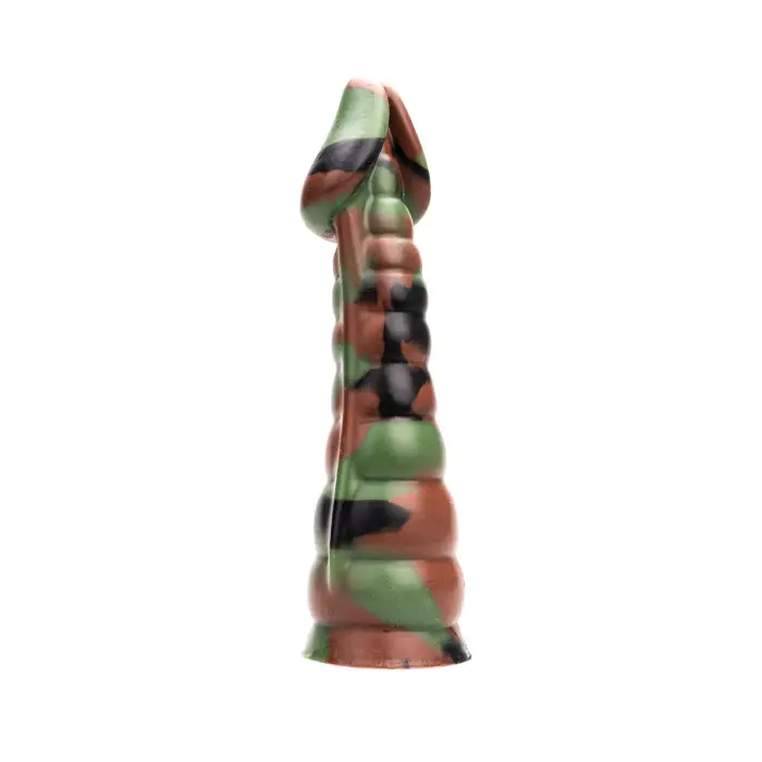 Kiotos Revolt Green Army 16 – silikona dildo – 21,5 cm