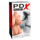 PDX Plus Perfect 10 торс-мастурбатор – реалистичный материал — Фото 1