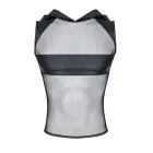 RFP regnes fetish planet Men's Sleeveless Hooded Shirt – Black – XXL — Photo 4