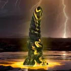 EPIC Furias fantasy дилдо – 17.6 cm (6.9″) – черный — Фото 7