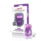 The Screaming O Charged Big O Rechargeable Intimate Ring – Purple — Photo 1