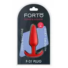 FORTO F-31 analinis kištukas – M – Raudonas — Nuotrauka 1