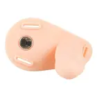 Vibreeriv topelt strap-on dildo – 15.7 cm (6.2″) – Must — Foto 8