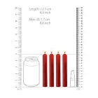 Ouch! Teasing Massage Candles – Red – 4 pcs. — Photo 4
