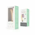 Jelly Glee – lankstus TPE vibruojantis dildo – skaidrus – 21 cm — Nuotrauka 2