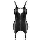 ZADO ādas korsete – melna – 2XL — Foto 7
