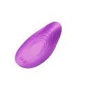 Ultrathin valkājams mini vibrators ar tālvadību – 12 cm (4.7″) – violets Foto 9