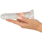 Magic Shiver Realistic Dildo with Suction Cup – 15 cm (6″) – Clear — Photo 2