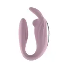Teazers C-forma trusīša pāru vibrators ar tālvadību – rozā — Foto 6