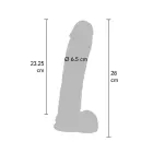 TOYJOY Get Real Realistic Dildo – 28 cm (11″) – Black — Photo 3