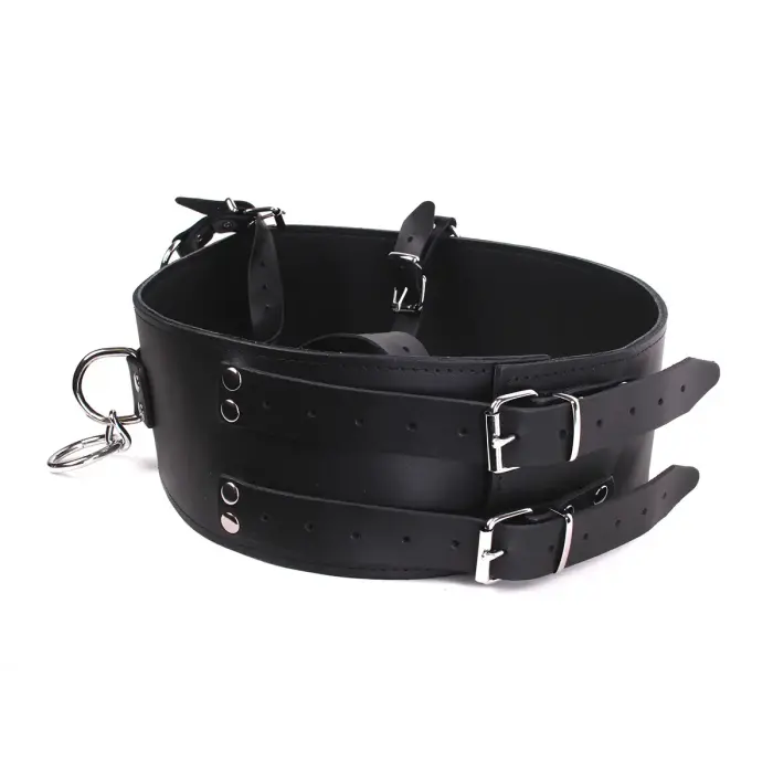 Kiotos Adjustable Forced Orgasm Belt – Black