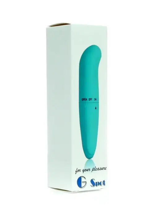 Mini G-punkta vibrators – 12 cm (4.7″) – zils Foto 2