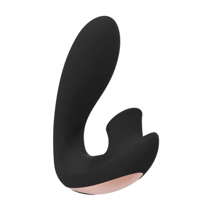 Desirable elastīgs gaisa pulsa vibrators – melns Foto 10