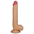 LoveToy Legendary – lielmēra reālistisks dildo – ādas tonis – 10" — Foto 4