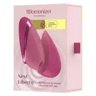 Womanizer Next Liberty – kompakts gaisa pulsa stimulators – rozā – 12 cm — Foto 1