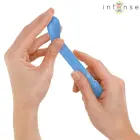 Intense Fun вибратор для точки G – 10 режимов, USB – голубой – 19 см — Фото 4