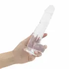 You2Toys Crystal Jelly alusega dildo – 19 cm (7.5″) – läbipaistev — Foto 8