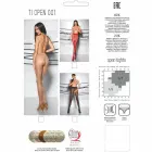 PASSION TIOPEN 001 красные колготки 20 DEN с открытой промежностью – 1/2 — Фото 3
