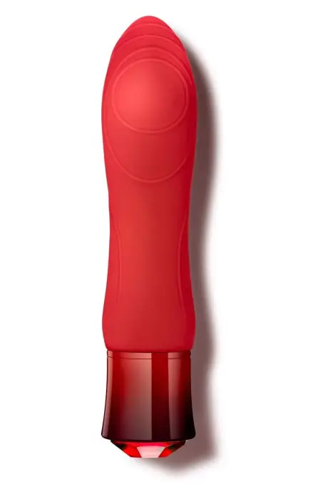 OH MY GEM DESIRE RUBY vibrators – 14 cm (5.5″) – sarkans Foto 5