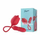 Teazers Rose daudzfunkcionāls vibrators – 22 cm – rozā — Foto 1