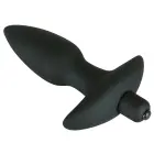 Black Velvets vibrējošs anālais spraudnis – 15 cm – Melns — Foto 3