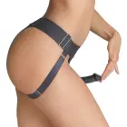 Strap-on-me Unique Lingerie Harness – jock-style strap-on harness – grey – one size — Photo 4