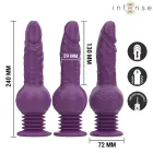 INTENSE Tatum Multifunction Up & Down Motion Vibrator – 24 cm (9.4″) – Purple — Photo 2