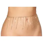 Cottelli ACCESSOIRES bikini ir pilvo grandinėlė su kristalais – aukso — Nuotrauka 3