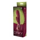 DINKY Jimmy K. dvigubas vibratorius – 19.4 cm (7.6″) – mėlynas — Nuotrauka 1
