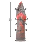 EPIC Lilith Model L Premium silikoonist dildo – 28 cm (11″) – lilla — Foto 2