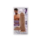 Working Man - Your Influencer Reālistisks dzīslains dildo ar piesūcekni – 18 cm (7″) — Foto 1