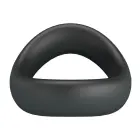 Crazy Bull Valen – Silicone Cock Ring – Black — Photo 6