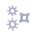 Tickle C-Rings – Purple — Photo 1