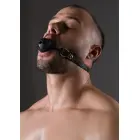 FEROS by AVANZA Black Faux Leather Croc-Embossed Ball Gag — Photo 1