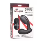 7X Power P-Stim Hollow Silicone Prostate Plug – 10.2 cm (4″) – Black — Photo 2
