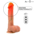 MR INTENSE Logan vibrators ar kustību – 20 cm (7.9″) – miesas krāsa — Foto 8