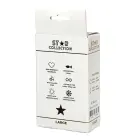 Star Collection rozā anālais spraudnis L ar violetu akmeni — Foto 2