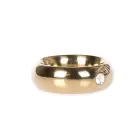 Gold Donut Cockring with Jewel - Thick - 40 mm — Photo 2
