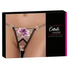Cottelli LINGERIE String Flower – M/L — Photo 1