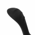 EasyToys Silicone Performance Ring with Ribbed Perineum Stimulator – 11 cm – Black — Photo 7
