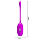 PRETTY LOVE Shock Fun Vibrating Egg – 7 cm – Purple — Photo 3