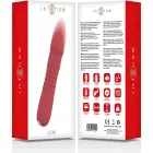 Intense Juni Up & Down 10 Red – силиконовый вибратор с автоматическим движением и 10 режимами – красный — Фото 5