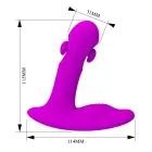 Pretty Love Bauer – L-formas divpusējais stimulators – 11,5 cm — Foto 6