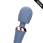 Jaudīgs wand masāžas vibrators ar nekustīgu rokturi – Blue Nova — Foto 2