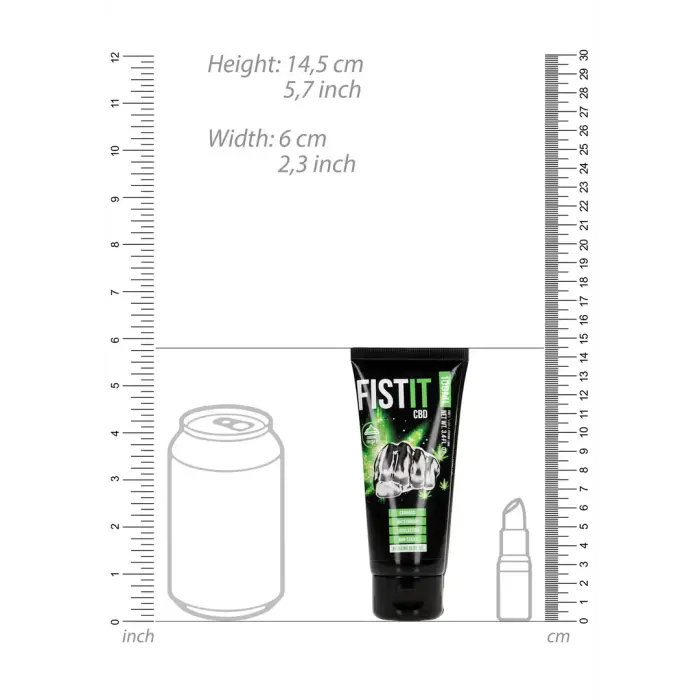 CBD lubrikants uz ūdens bāzes – 100 ml Foto 10