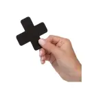 Boundless 2 Nipple Cover Set – Cross – Black Photo
