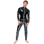 Black Level Wet Look jumpsuit – M — Photo 2