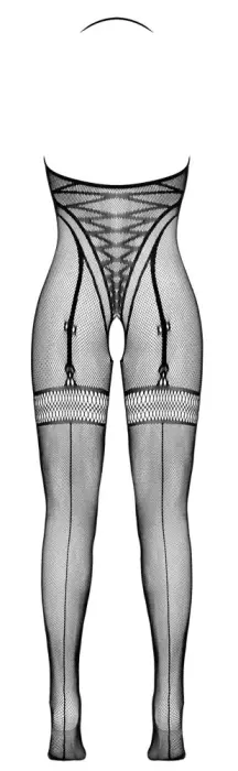 Fantasy by Cottelli võrkkangast catsuit – must – S/L Photo