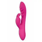 SEXY THINGS Wild Lust – divmotoru silikona vibrators, 20,3 cm – rozā — Foto 2