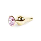 MyLove Toys Jewellery Gold анальная пробка – 9.5 cm (3.7″) – Розовая — Фото 8